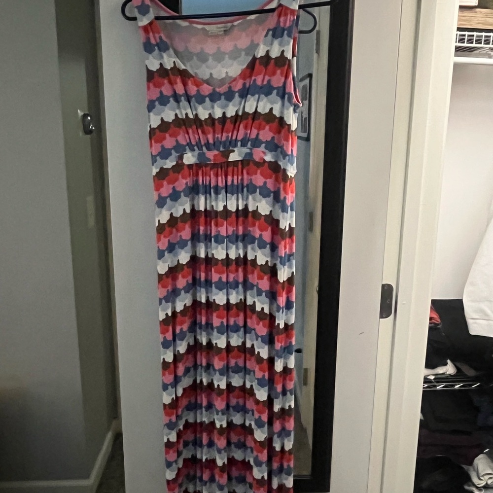 Boden, used, like new, size 10, petite, maxi dress